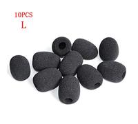ZZALLL10PCS Micrófono Parabrisas Cubierta de Esponja Tapa de Espuma de micrófono para micrófono de reunión de Cuello de Cisne - C #