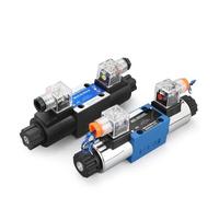 ZZAYGESY Válvula de Control direccional de solenoide hidráulico electromagnético Yuken Rexroth Tipo D-SG-02 03 4WE6 Serie 10(DSG-02-2B2-DL,DC24V)