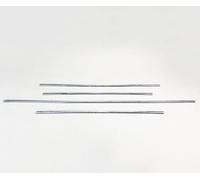 zzbFee Rejilla Cromada Delantera para Peugeot 307 08-13, Parrilla Delantera Decorativa Guarnición Recubrimiento Car Styling
