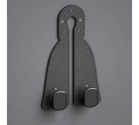 ZZBHFAS Ganchos Reposacabezas Coche para Daewoo Lacetti 2003-2007 J200, Gancho Asiento con Soporte para Móvil, Efecto Cuero, Organizador, Percha, Soporte para Bolso, Ganchos, 2 Piezas,A-Black