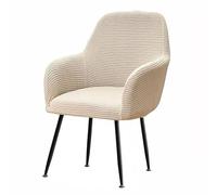 ZZDZW 1/2/4/6 Pack Comedor Sillas Cubiertas con Brazos Fundas para Taburetes de Bar con Respaldo, Elásticas Sillones Fundas para Sillas Respaldo de Orejas Salón Fundas Sillas para Hotel