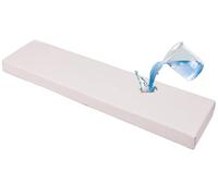 ZZDZW Cojín para Banco Impermeable para Interiores & Exteriores, 5 Cm De Grosor, Cojín para Asiento De Columpio, Antideslizante, para Jardin Patio, Comedor, Columpio(Beige,130x30 cm)