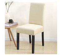 ZZDZW Funda para Silla Comedor,Funda para Sillas Comedor Pack 6/4/2 Gris,Fundas Sillas De Comedor,Respaldo Alto Elásticas Lavables Desmontables Cubiertas para Hotel Chair Covers