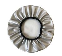 ZZDZW Funda Taburete Redondo Tela Lujosa, Impermeable de Cuero PU para Protector de Silla Fundas para Cojines De Taburete Cubre de Silla Redond Funda Taburete Rodante Regulable Bar