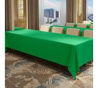 ZZDZW Mantel Ajustable para Mesa - Personalizable, Manteles de Mesa Impermeable y Antimanchas, Cuadrado/Rectangular para Hoteles de Alta Gama, Restaurantes & Exteriores(Emerald Green,180x230cm)