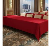 ZZDZW Mantel Ajustable para Mesa - Personalizable, Manteles de Mesa Impermeable y Antimanchas, Cuadrado/Rectangular para Hoteles de Alta Gama, Restaurantes & Exteriores(Carmesí,170x200cm)