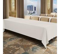 ZZDZW Mantel Ajustable para Mesa - Personalizable, Manteles de Mesa Impermeable y Antimanchas, Cuadrado/Rectangular para Hoteles de Alta Gama, Restaurantes & Exteriores(Beige,130x220 cm)