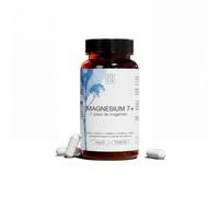 ZZEN Magnesium 7+ Magnesio Complex (249 mg), 60 Cápsulas Aptas para Veganos | Bisglicinato, Malato, Citrato, Carbonato, Taurinato, Glicerofosfato y Gluconato para Apoyo Muscular, Libres de Gluten