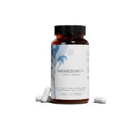 ZZEN Magnesium 7+ Magnesio Complex de 249 mg con Bisglicinato, Malato, Citrato, Carbonato, Taurato, Glicerofosfato y Gluconato, 60 Cápsulas Aptas para Veganos y Libres de Gluten