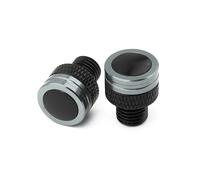 ZZEVLQTQP Compatible con Accesorios de Motocicleta 700 T700 700 XTZ700 T7 T700, 1 par de Tornillos de Aluminio CNC for Espejo retrovisor, M10 x 1,25.