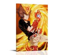 ZZFHLBSC Hitman Reborn - Lienzo decorativo para pared, diseño de anime Reborn, 40 x 60 cm, estilo marco
