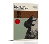ZZFHLBSC One Flew Over The Cuckoo's Nest - Póster clásico de películas y series de televisión de alta puntuación, decoración de pared, pinturas para dormitorio, pinturas colgantes, pósteres de 30 x 45