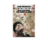ZZFHLBSC One Flew Over The Cuckoo's Nest - Póster clásico de películas y series de televisión de alta puntuación, decoración de pared, pinturas para dormitorio, pinturas colgantes, pósteres de 50 x 75