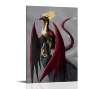ZZFHLBSC Póster de anime clásico y buena reputación de The Dragon Prince para pared, pintura decorativa para dormitorio, 20 x 30 cm, estilo marco