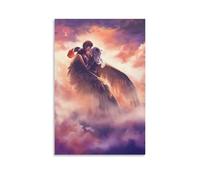 ZZFHLBSC Póster de anime clásico y de buena reputación de The Dragon Prince para pared, pintura decorativa para dormitorio, 60 x 90 cm, estilo sin marco