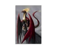 ZZFHLBSC Póster de anime clásico y de buena reputación de The Dragon Prince para pared, pintura decorativa para dormitorio, 60 x 90 cm, estilo sin marco