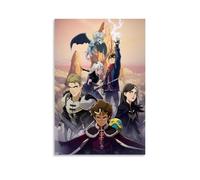 ZZFHLBSC Póster de anime clásico y de buena reputación de The Dragon Prince para pared, pintura decorativa para dormitorio, 50 x 75 cm, estilo sin marco