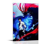 ZZFHLBSC Póster de lienzo de anime clásico y de buena reputación, pintura decorativa para dormitorio, 40 x 60 cm, estilo marco