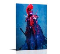ZZFHLBSC Póster de lienzo de anime clásico y de buena reputación, pintura decorativa para dormitorio, 40 x 60 cm, estilo marco