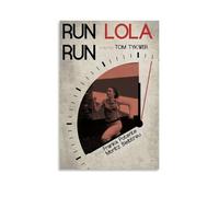 ZZFHLBSC Run Lola Run - Póster clásico de películas y series de televisión de alta puntuación, decoración de pared, pinturas para dormitorio, pinturas colgantes, pósteres de 50 x 75 cm, estilo sin