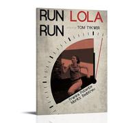 ZZFHLBSC Run Lola Run - Póster clásico de películas y series de televisión de alta puntuación, decoración de pared, pinturas para dormitorio, pinturas colgantes, pósteres de 30 x 45 cm, estilo marco