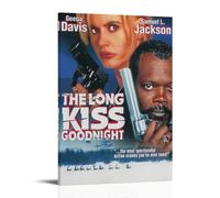 ZZFHLBSC The Long Kiss Goodnight - Póster clásico de películas y series de televisión de alta puntuación, decoración de pared, pinturas para dormitorio, pinturas colgantes, pósteres de 30 x 45 cm