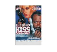 ZZFHLBSC The Long Kiss Goodnight - Póster clásico de películas y series de televisión de alta puntuación, decoración de pared, pinturas para dormitorio, pinturas colgantes, pósteres de 50 x 75 cm