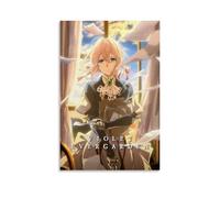 ZZFHLBSC Violet Evergarden - Lienzo decorativo de anime clásico y excepcional, pintura decorativa para dormitorio, 40 x 60 cm, estilo sin marco