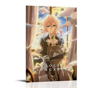 ZZFHLBSC Violet Evergarden - Póster decorativo de anime clásico y excepcional para pared, 30 x 45 cm, estilo marco