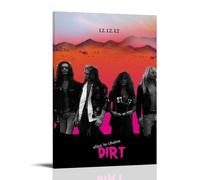 ZZFIAY Dirt Alice in Chains - Póster de lienzo impermeable, antihuellas, resistente al desgaste, pintura decorativa de larga duración y duradero, adecuado para pasillo de entrada, estilo marco, 50 x