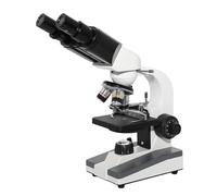 ZZGXWM Microscopio biológico 40X-640X for Estudiantes: monocular, Binocular y trinocular con Lente de teléfono móvil 12,5X for Uso en Laboratorio Educativo(Blue)