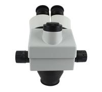 ZZGXWM Microscopio estéreo trinocular con zoom simul-Focal de 3.5-90X con cámara de video digital industrial USB de 48MP 13MP 4K 2K HDMI para soldadura y reparación (gris)