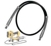 ZZHANFF Manguera de pistola de grasa DCGG5703-42 de 42 pulgadas para pistola de grasa DEWALT NPT de 1/8 pulgadas, 10.000 PSI. (sin acoplador HP)
