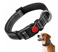 ZZHBOO 1 Collar Para Perro Ajustable, Reflejante, Seguro Y Cómodo, Collar De Nylon Con Hebilla, Para Paseos Nocturnos, Entrenamiento Y Seguridad De Tu Mascota