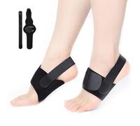 ZZHBOO One Pair of Arch Support Inserts, Black Straps, EVA Material, For Foot Pain Relief and All-Day Comfort