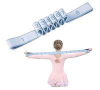 ZZHBOO Una Correa de Yoga, Banda de Estiramiento Elástica y Resistencia para Ejercicios, Stretching, Fitness y Entrenamiento de Flexibilidad, Color Azul Claro