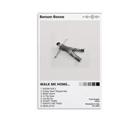 ZZHCMP Benson Boone Walk Me HomeMural - Lienzo decorativo para sala de estar, dormitorio y oficina, antiincrustante, impermeable, a prueba de humedad, regalo juvenil, estilo sin marco, 50 x 75 cm