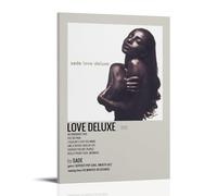 ZZHCMP Love Deluxe by SadeMural - Póster de lienzo para decoración de sala de estar, dormitorio y oficina, antiincrustante, impermeable, a prueba de humedad, marco de regalo para jóvenes, estilo 40 x