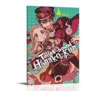 ZZHCMP Póster de lienzo Hanako-kunMural para decoración de sala de estar, dormitorio y oficina, antiincrustante, impermeable, a prueba de humedad, marco de regalo para jóvenes, estilo 40 x 60 cm