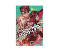 ZZHCMP Póster de lienzo Hanako-kunMural para decoración de sala de estar, dormitorio y oficina, antiincrustante, impermeable, a prueba de humedad, regalo juvenil, estilo sin marco, 60 x 90 cm