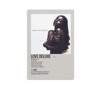 ZZHCMP Póster de lienzo Love Deluxe de SadeMural, decoración de sala de estar, dormitorio y oficina, antiincrustante, impermeable, a prueba de humedad, regalo juvenil, estilo sin marco, 30 x 45 cm