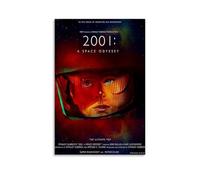 ZZHCMP Póster mural de lienzo con diseño de Odisea del espacio de 2001: 16.41 para decoración de sala de estar, dormitorio y oficina, antiincrustante, impermeable, a prueba de humedad, regalo juvenil