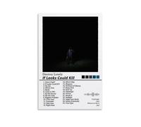 ZZHCMP Póster mural de lienzo Destroy Lonely If Looks Could KillMural, decoración de sala de estar, dormitorio y oficina, antiincrustante, impermeable, a prueba de humedad, regalo juvenil, estilo sin