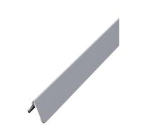 ZZHKVYUMH Protector de Esquinas de aleación de Aluminio - Protectores de Bordes de 1,5 cm de Grosor con Reverso Adhesivo for Paredes, Muebles y escaleras(Gray,100cm)