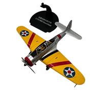ZZHMBD 1/72 Diecast Airplane with Stand Collectible Plane Model Two Seater Fighter for Office Shelf Cafes Decoration