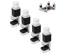 ZZHXSM 4 abrazaderas de pantalla para teléfono de 15 mm de ancho máximo ajustable soporte portátil abrazadera de fijación de teléfono clip para la mayoría de teléfonos y tabletas PC