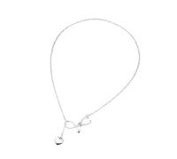 ZZHYGM Chain Men Women Jewellery Heart Pendant Necklace