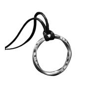 ZZHYGM Girls Accessories Chain Jewellery Time Ring Folding Geometric Pendant Necklace For Men and Women Romantic Birthday Gift