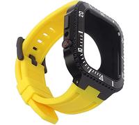 ZZHYGM Modified Kit Metal Case and Band，for Series 45mm，Stainless Steel Watch Cover+Watch Strap Retrofit Set Accessories，for 4 SE