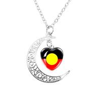 ZZHYGM Pendant Chain Men Jewellery Heart-Shaped Necklace For Women